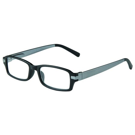Envy Breckenridge Black/Gray Frame +2.00 Strength Women's Reading Glasses 78393